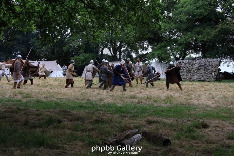 Reconstitution d'une bataille