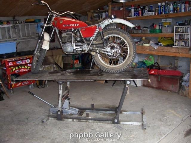 mes motos aujourd'hui, 350 bultaco sherpa