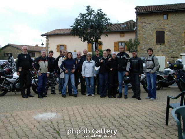 les motards de la sortie cx du 23-09-2007