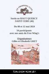 Sortie dans le QUERCY à SAINT CERE