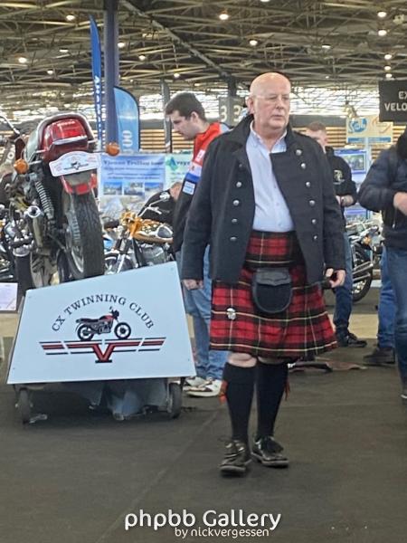 L'écosse en visite sur notre stand