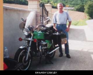 cx 500 c transformé en routière en 1999